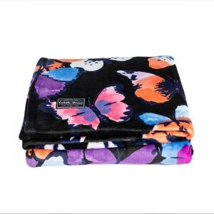 Lug Cuddle Throw Watercolor Butterfly